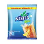 Nestea Powder Instant Iced Tea, Lemon Flavour | Refreshingly Good Taste | Source Of Vitamin C, Black Tea, 400 Gram