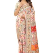 SWORNOF Womens Kanjivaram Banarasi Silk Saree Kanchipuram Patola saree